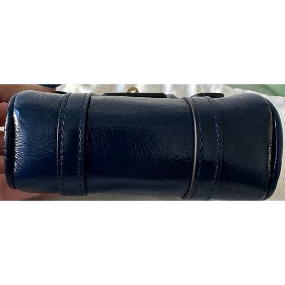 Mulbury | Bayswater brand-engraved leather cross-body bag - Picture 4 of 11